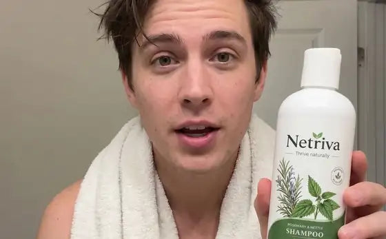 Washing hair as part of a daily routine
